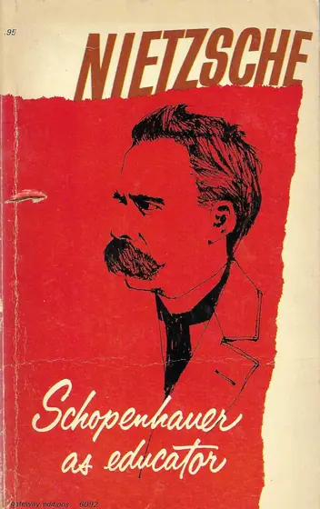 Naslovnica: Schopenhauer as Educator