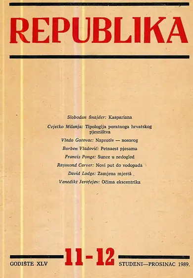 Naslovnica: Republika 11-12/1989
