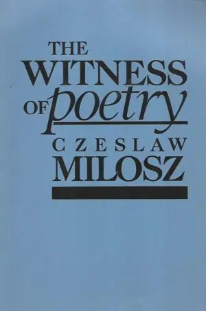 Naslovnica: the Witness of Poetry