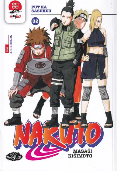 Naslovnica: NARUTO 32