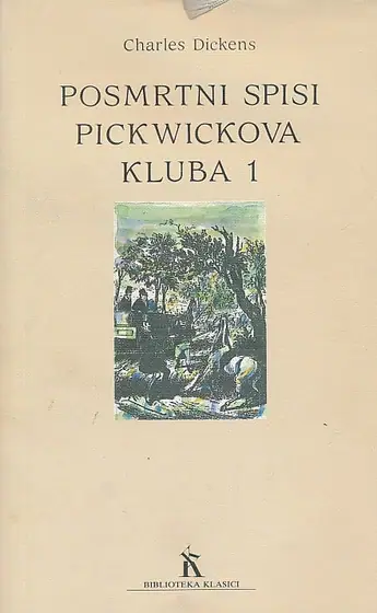 Naslovnica: Posmrtni spisi Pickwickova kluba 1-2