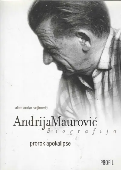 Naslovnica: Andrija Maurović – Prorok apokalipse (biografija)