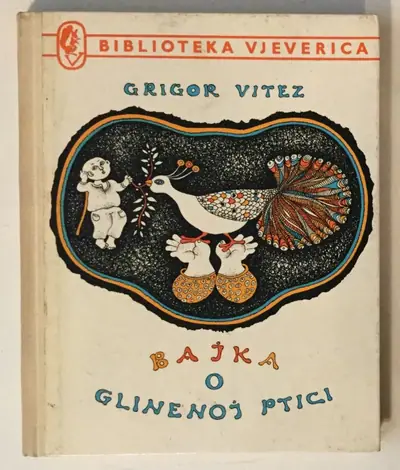 Naslovnica: Bajka o glinenoj ptici