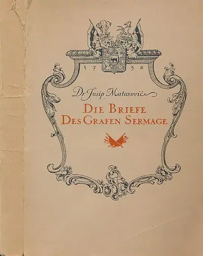 Naslovnica: Die Briefe des Grafen Sermage aus dem Siebenjahrigen Kriege