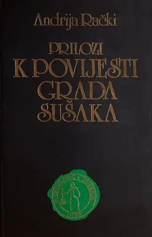 Naslovnica: Prilozi k povijesti grada Sušaka