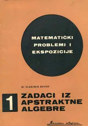 Naslovnica: Zadaci iz apstraktne algebre