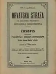 Naslovnica: Hrvatska straža za kršćansku prosvjetu X/4-5/1912