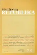 Naslovnica: KNJIŽEVNA REPUBLIKA 7-9/2013.