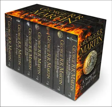 Naslovnica: A Song of Ice and Fire: 7-Volume Paperback Box Set