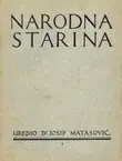 Naslovnica: Narodna starina 3/1922