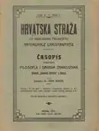 Naslovnica: Hrvatska straža za kršćansku prosvjetu X/2/1912