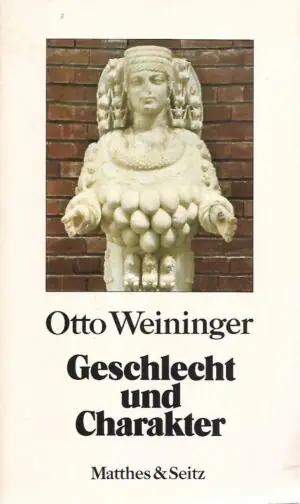 Naslovnica: Geschlecht und Charakter