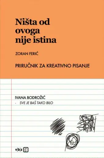 Naslovnica: Priručnik za kreativno pisanje