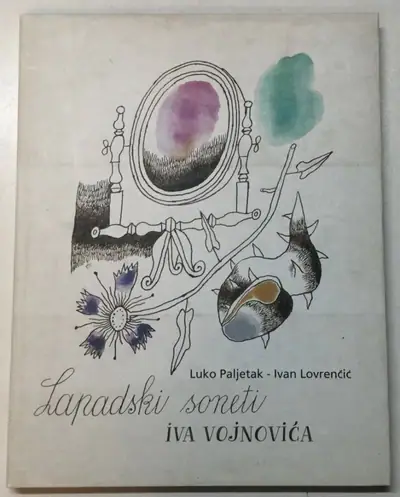 Naslovnica: Ivan Lovrenčić: Lapadski Soneti Iva Vojnovića