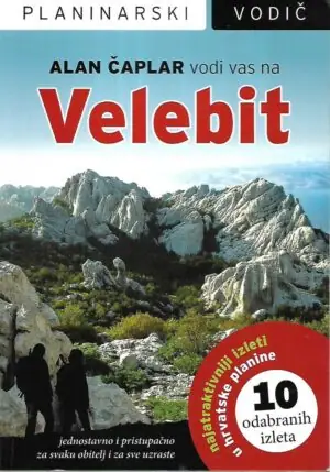 Naslovnica: Planinarski vodič- Velebit