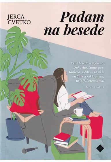 Naslovnica: PADAM NA BESEDE
