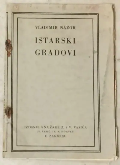 Naslovnica: Istarski gradovi