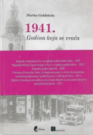 Naslovnica: 1941. Godina koja se vraća – s potpisom Slavka Goldsteina