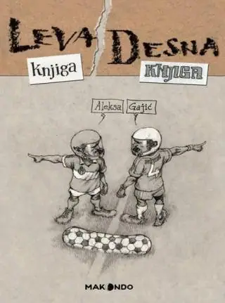 Naslovnica: LEVA KNJIGA, DESNA KNJIGA