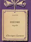 Naslovnica: Phedre. Tragédie