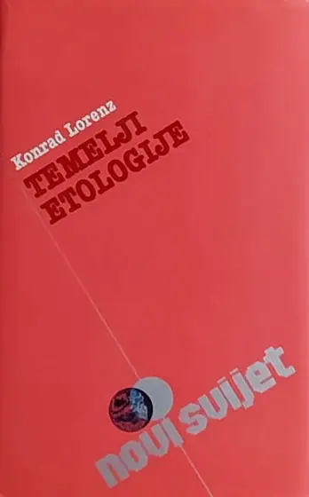 Naslovnica: Temelji etologije