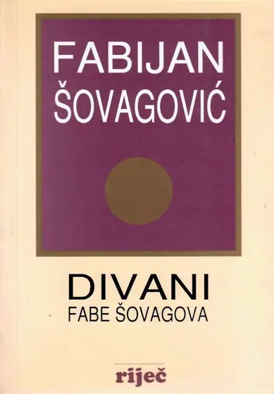 Naslovnica: Divani Fabe Šovagovića