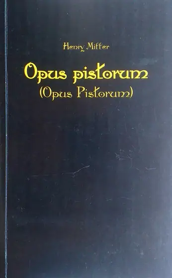 Naslovnica: Opus pistorum
