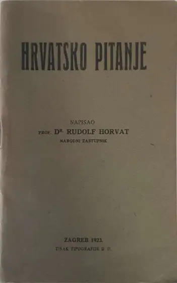 Naslovnica: Hrvatsko pitanje