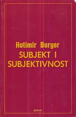 Naslovnica: Subjekt i subjektivnost