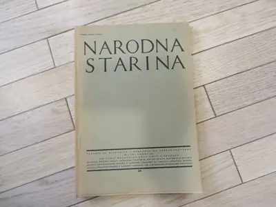 Naslovnica: Narodna starina 26/1932