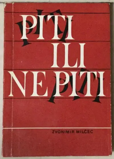 Naslovnica: Piti ili ne piti