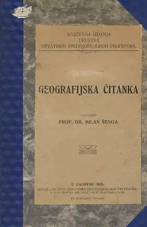Naslovnica: Geografijska čitanka