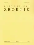 Naslovnica: Historijski zbornik LXVII/1/2014