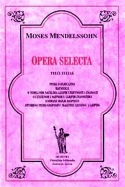 Naslovnica: Opera Selecta: SV.1 - METAFIZIKA I ETIKA
