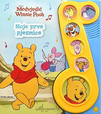 Naslovnica: WINNIE POOH - Moje prve pjesmice