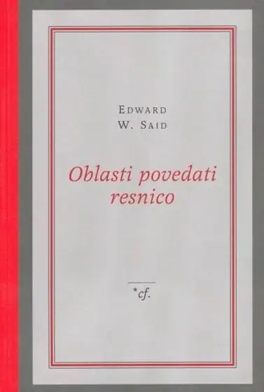 Naslovnica: Oblasti povedati resnico