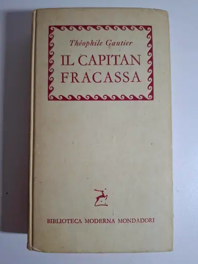 Naslovnica: Il capitan Fracassa , Biblioteca moderna Mondadori (Le capitaine Fracasse by Théophile Gautier)
