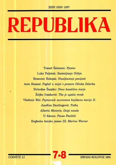 Naslovnica: Republika 7-8/1995