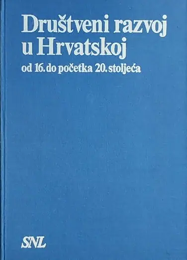 Naslovnica: Društveni razvoj u Hrvatskoj
