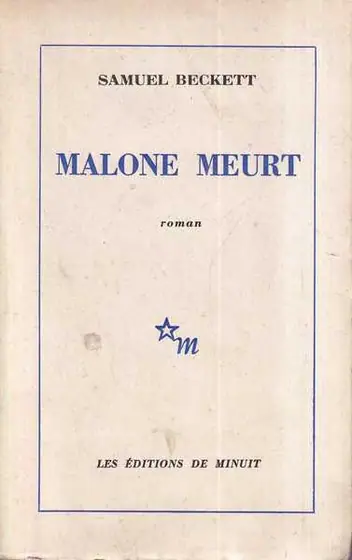 Naslovnica: Malone Meurt