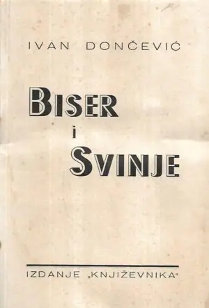 Naslovnica: Biser i svinje – prvo izdanje
