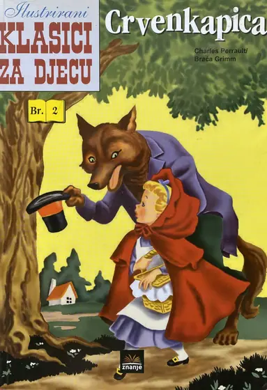 Naslovnica: ILUSTRIRANI KLASICI BR.2 - CRVENKAPICA