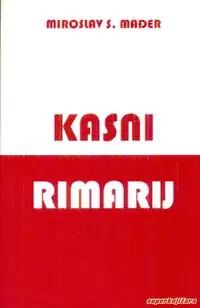 Naslovnica: KASNI RIMARIJ