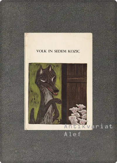 Naslovnica: Volk in sedem kozic; Kraljiček in medved