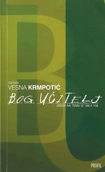 Naslovnica: Bog učitelj