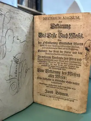 Naslovnica: Mysterium Magnum 1730.