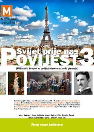Naslovnica: POVIJEST 3, SVIJET PRIJE NAS : udžbenički komplet za povijest u trećem razredu gimnazije