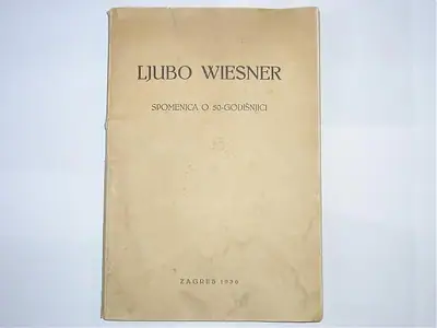 Naslovnica: Ljubo Wiesner