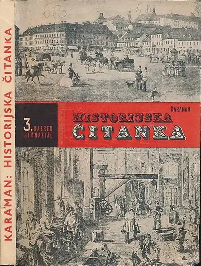 Naslovnica: Historijska čitanka za 3. razred gimnazije
