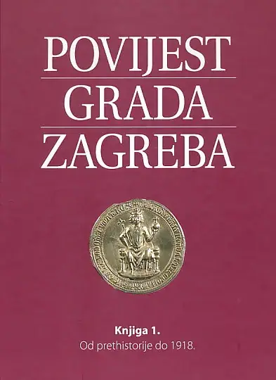 Naslovnica: Povijest grada Zagreba 1-2